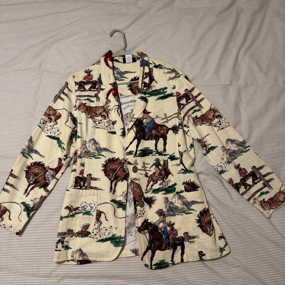 Vintage western blazer